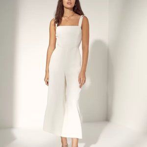 Aritzia. Wilfred New Ecoulement Jumpsuit. White. Size 0
